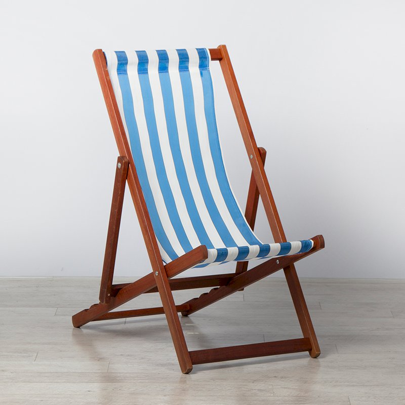 Deck Chair Hire Blue Deckchairs
