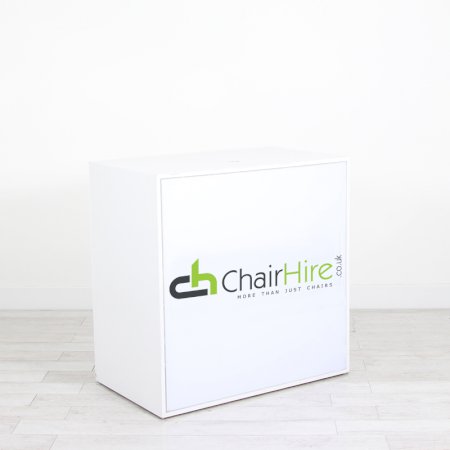 Main Image of Illuminated Reception Counter White 1000 x 600 x 1000