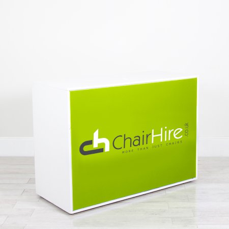 Main Image of Illuminated Reception Counter White 1400 x 600 x 1000