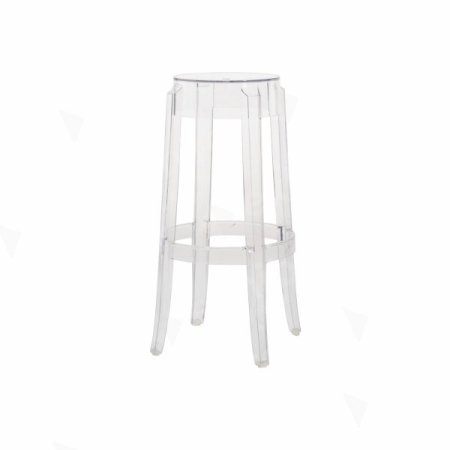 Charles Ghost High Stool Clear