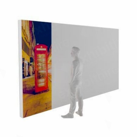 Tension Fabric 1m x 2.4m (h) Double Sided