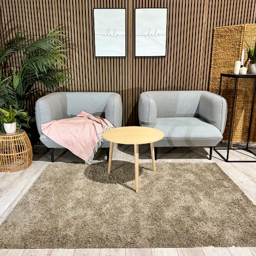 Dove Armchairs with Ash Coffee Table