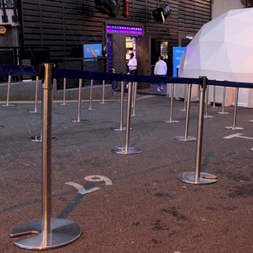 Football and Stretch Barrier Hire