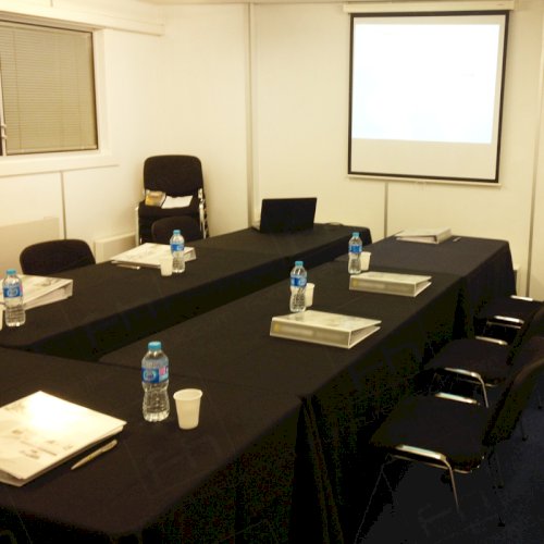 Stacking Chairs at Training Session