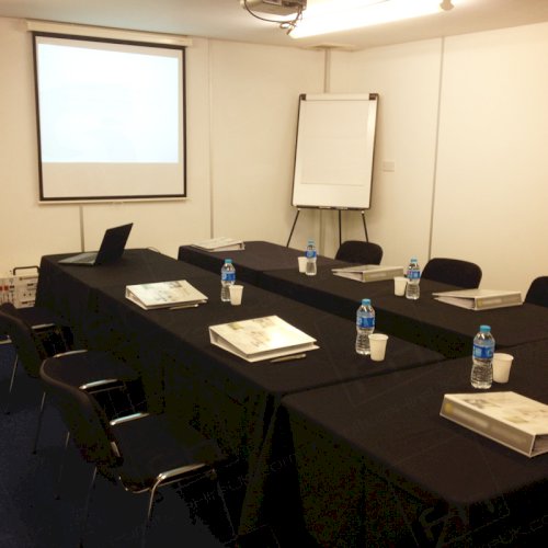 Stacking Chairs at Training Session
