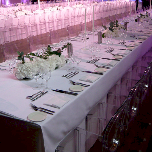 White Floral Wedding