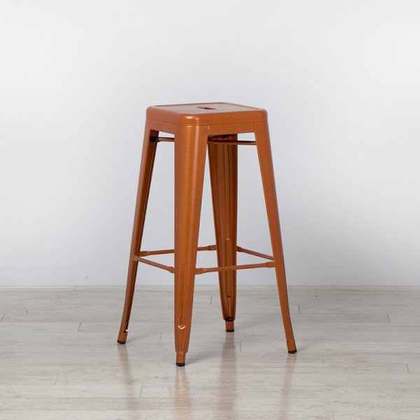 Copper Tolix Style Bar Stool