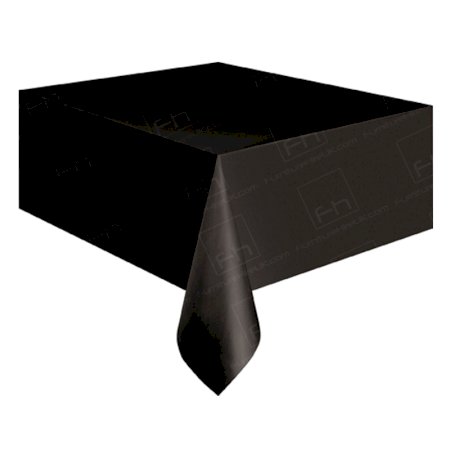 1220mm Rectangular Table Cloth - Black
