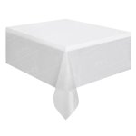 70 x 144 Inch White Tablecloth