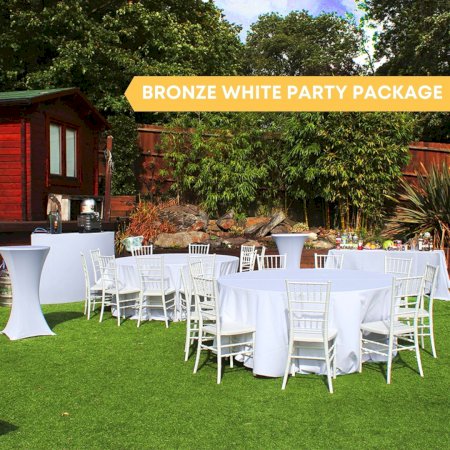 Bronze White Party Package